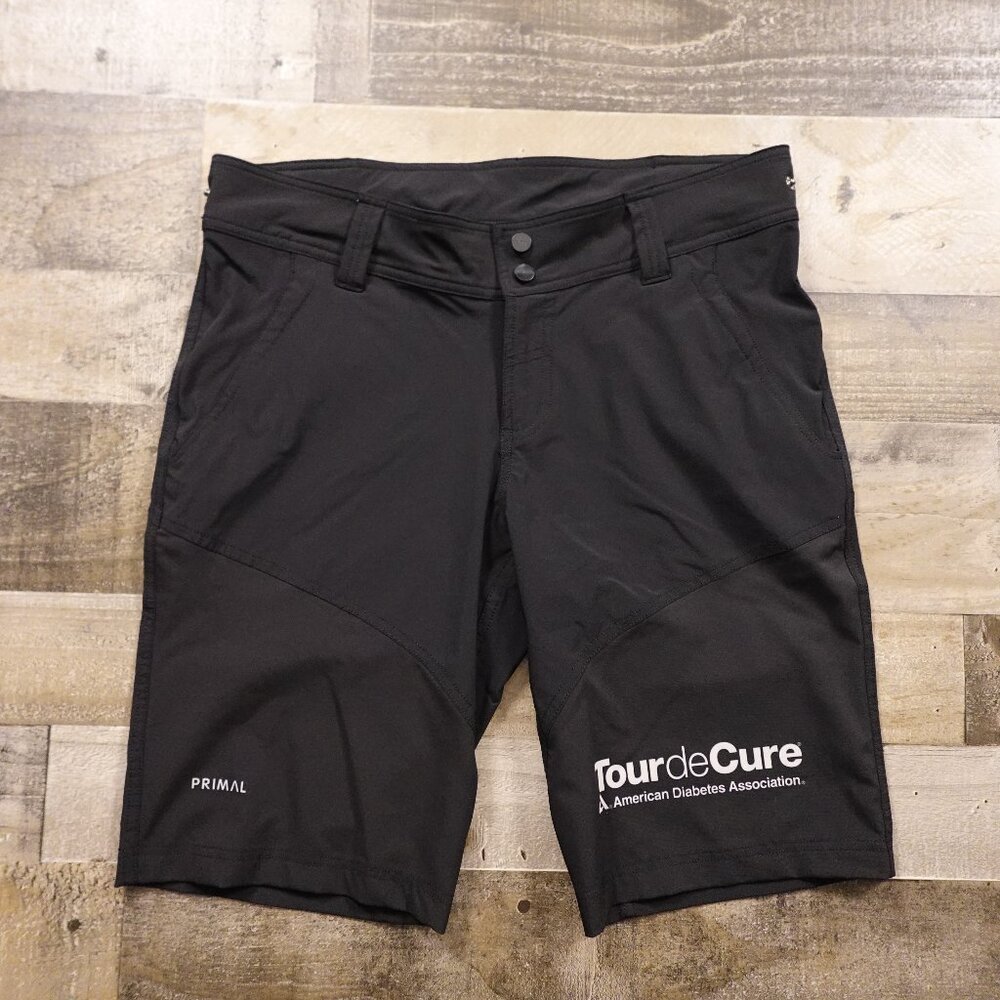 Primal Wear Men’s Tour de Cure Cycling Shorts‎ Black XL